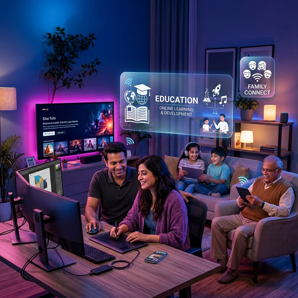 Connected Family and Multi-Device Home Network